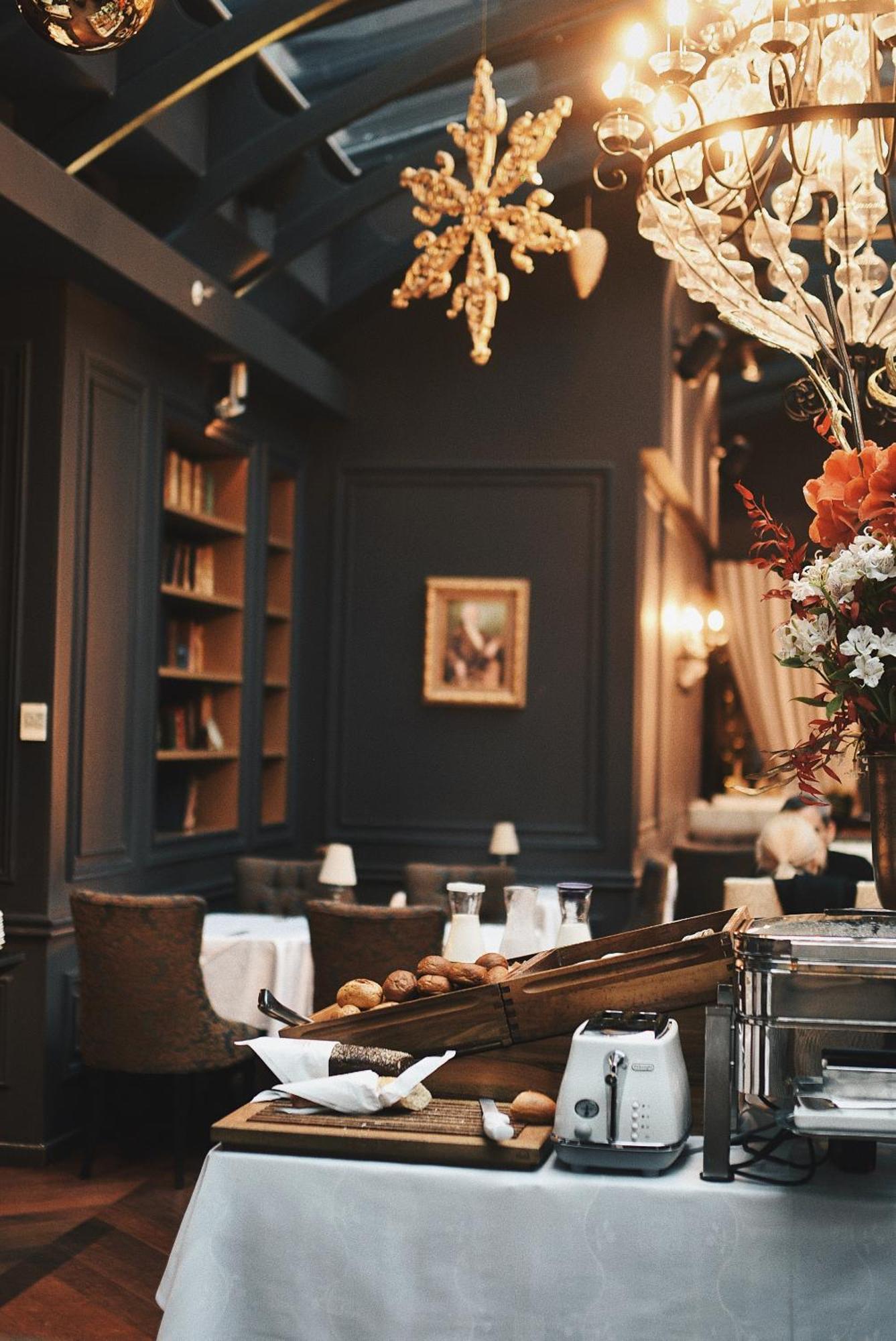 Hotel Telegraaf, Autograph Collection Tallinn Exteriér fotografie Interior of the restaurant
